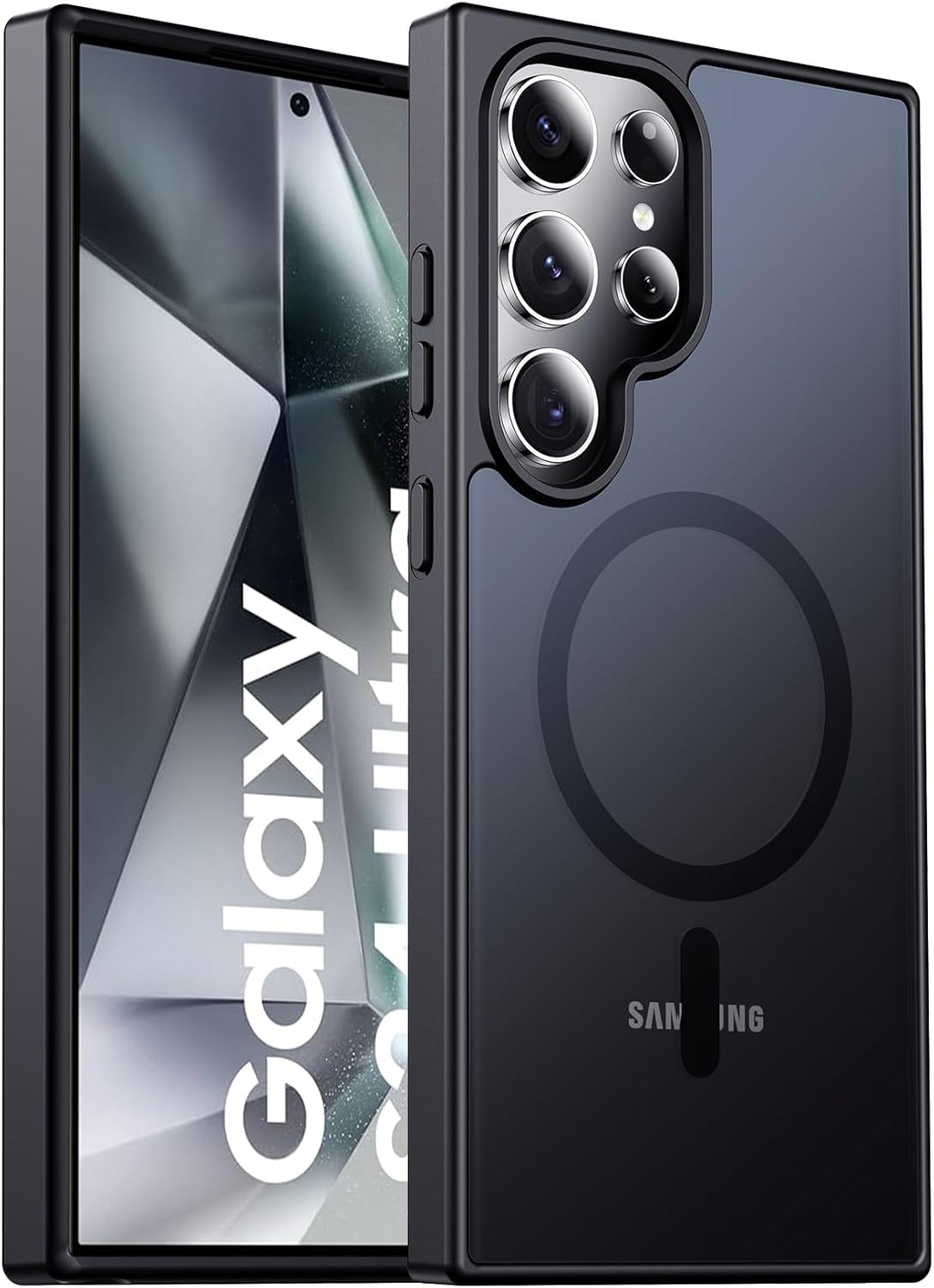 Elzzi Magnetic Guard Designed for Samsung S23 Ultra 5G Case